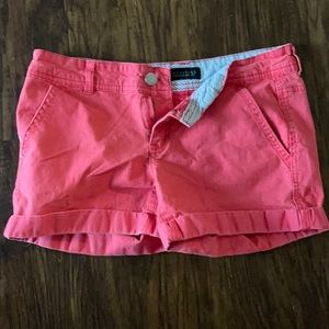 Coral Aéropostale shorts